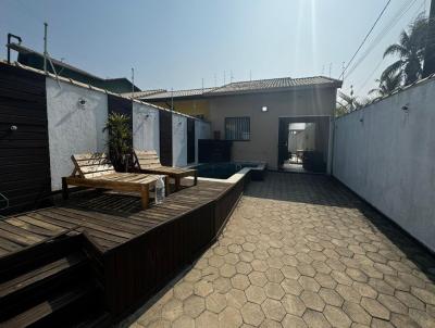 Casa para Venda, em Itanhaém, bairro Balneário Califórnia, 2 dormitórios, 1 banheiro, 1 suíte, 2 vagas
