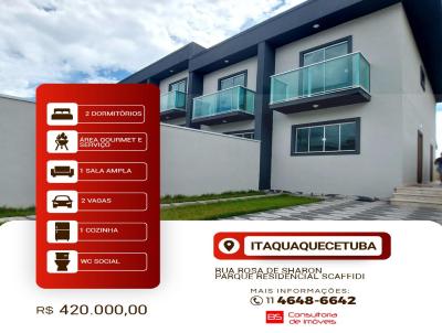 Sobrado Geminado Alto Padro para Venda, em Itaquaquecetuba, bairro Parque Residencial Scaffidi, 2 dormitrios, 2 banheiros, 2 vagas