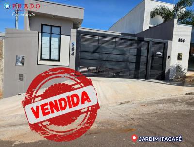 Casa para Venda, em Presidente Prudente, bairro JARDIM ITACAR, 3 dormitrios, 2 vagas