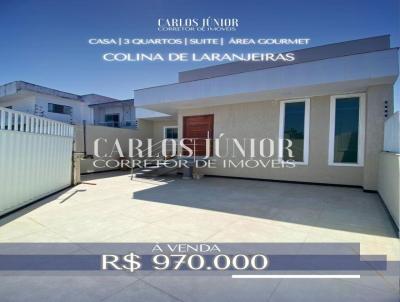 Casa para Venda, em Serra, bairro Colina de Laranjeiras, 3 dormitrios, 3 banheiros, 1 sute, 2 vagas