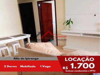 Apartamento Mobiliado para Locao, em Mogi das Cruzes, bairro Chcara Jafet, 2 dormitrios, 1 banheiro, 1 vaga