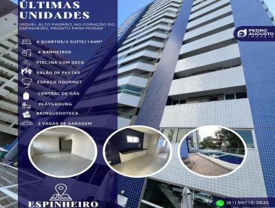 Apartamento para Venda, em Recife, bairro Espinheiro, 4 dormitrios, 4 banheiros, 2 sutes, 2 vagas