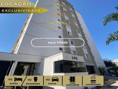 Apartamento para Locao, em Poos de Caldas, bairro Vila Togni, 2 banheiros, 2 sutes, 2 vagas