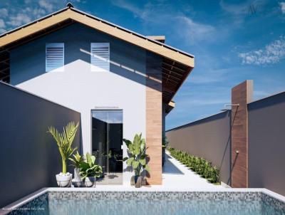 Casa para Venda, em Itanhaém, bairro Jardim Guacyra, 2 dormitórios, 2 banheiros, 1 suíte, 3 vagas