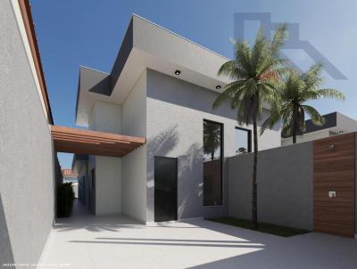 Casa de Praia/Nova para Venda, em Itanhaém, bairro Grandesp, 2 dormitórios, 2 banheiros, 1 suíte, 2 vagas