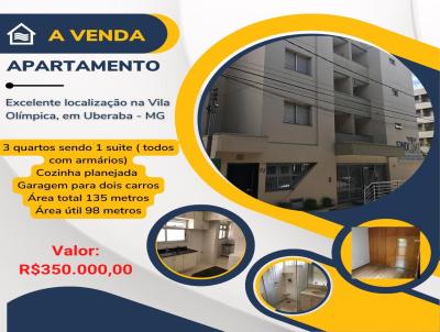 Apartamento para Venda, em Uberaba, bairro Vila Olimpica, 3 dormitrios, 2 banheiros, 1 sute, 2 vagas