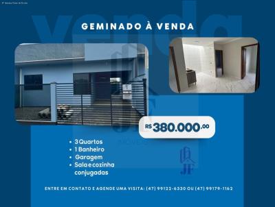 Geminado para Venda, em So Francisco do Sul, bairro Praia do Ervino, 3 dormitrios, 1 banheiro, 1 vaga