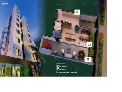 Apartamento para Venda, em Belo Horizonte, bairro Miramar (Barreiro), 2 dormitrios, 1 sute, 1 vaga