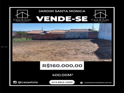 Lote para Venda, em Santo Antnio da Platina, bairro Jardim Santa Monica
