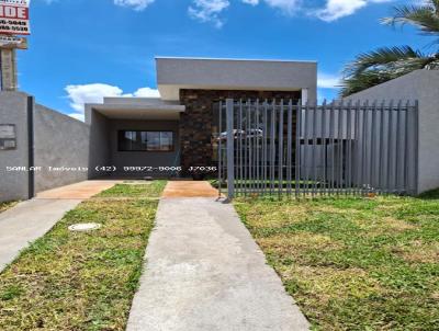 Casa para Venda, em Ponta Grossa, bairro Jardim Paraso, 2 dormitrios, 1 banheiro, 1 vaga