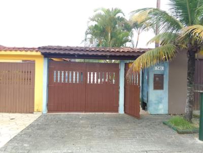 Casa para Venda, em Mongaguá, bairro Balneário Flórida Mirim, 2 dormitórios, 1 banheiro, 1 suíte, 3 vagas