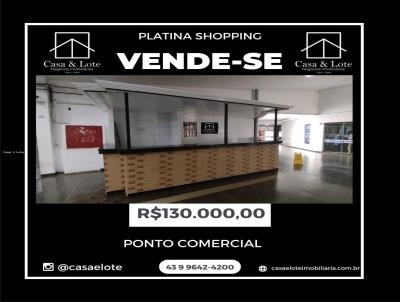 Sala Comercial para Venda, em Santo Antnio da Platina, bairro Centro