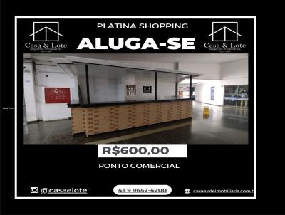 Sala Comercial para Locao, em Santo Antnio da Platina, bairro Centro