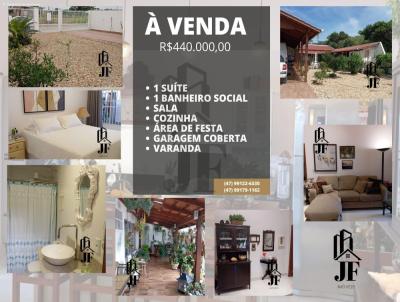 Casa para Venda, em So Francisco do Sul, bairro Praia do Ervino, 1 dormitrio, 1 banheiro, 1 sute, 1 vaga