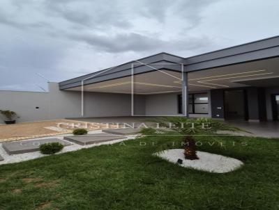 Casa Nova para Venda, em Santa Brbara d`Oeste, bairro Reserva Centenrio, 3 dormitrios, 3 banheiros, 1 sute, 4 vagas