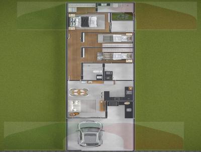 Casa para Venda, em Botucatu, bairro Jardim Ouro Verde, 3 dormitrios, 2 banheiros, 1 sute, 2 vagas