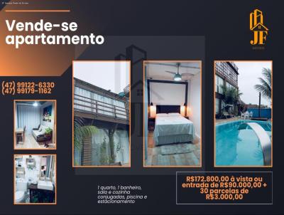 Apartamento para Venda, em So Francisco do Sul, bairro Praia do Ervino, 1 dormitrio, 1 sute