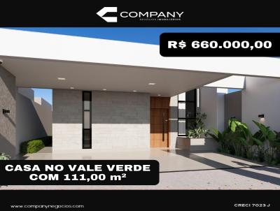 Casa para Venda, em Cascavel, bairro Vale Verde