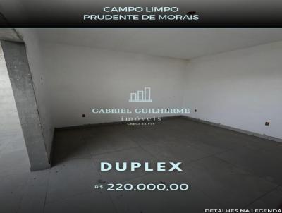 Duplex para Venda, em Prudente de Morais, bairro Campo Limpo, 2 dormitrios, 2 banheiros, 1 vaga