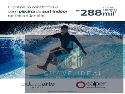 Apartamento 1 Quarto para Venda, em Rio de Janeiro, bairro barra olimpica, 1 dormitório, 1 banheiro, 1 suíte