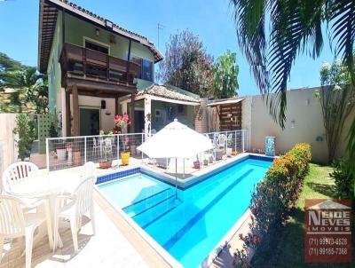 Casa para Venda, em Lauro de Freitas, bairro VILAS DO ATLANTICO, 5 dormit�rios, 7 banheiros, 5 su�tes, 3 vagas