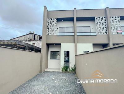 Geminado para Venda, em Joinville, bairro Iririú, 2 dormitórios, 3 banheiros, 2 suítes, 1 vaga