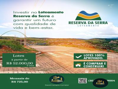 Lote para Venda, em So Loureno, bairro Reserva da Serra