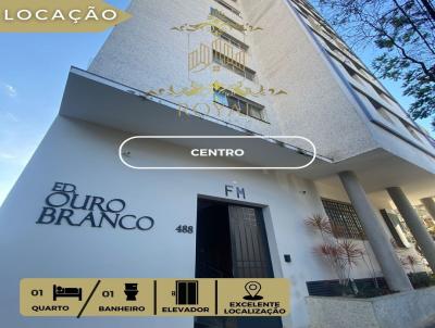 Apartamento para Locao, em Poos de Caldas, bairro Centro, 1 dormitrio, 1 banheiro