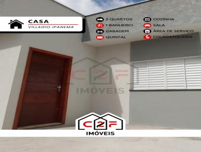 Casa para Venda, em Sorocaba, bairro Jardim Residencial Villagio Ipanema I, 2 dormitórios, 1 banheiro, 1 suíte, 2 vagas