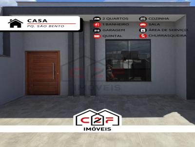 Casa para Venda, em Sorocaba, bairro Parque São Bento, 2 dormitórios, 1 banheiro, 1 suíte, 2 vagas