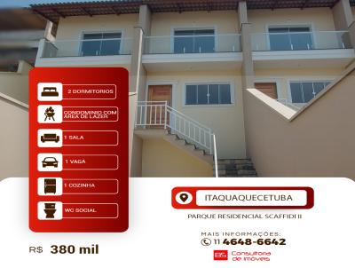 Sobrado Geminado para Venda, em Itaquaquecetuba, bairro Parque Residencial Scaffid II, 2 dormitrios