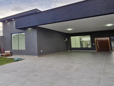 Casa para Venda, em Aparecida de Goinia, bairro Jardim Helvcia, 2 banheiros, 3 sutes, 2 vagas