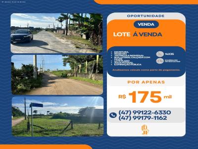 Lote para Venda, em So Francisco do Sul, bairro Praia do Ervino