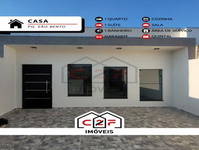 Casa para Venda, em Sorocaba, bairro Parque São Bento, 2 dormitórios, 1 banheiro, 1 suíte, 2 vagas