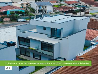 Casa para Venda, em Curitiba, bairro Santa Felicidade, 3 dormitrios, 4 banheiros, 1 sute, 2 vagas