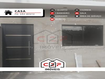 Casa para Venda, em Sorocaba, bairro Parque São Bento, 1 dormitório, 1 banheiro, 1 vaga