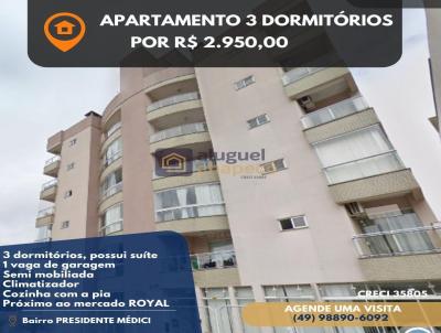 Apartamento para Venda, em , bairro -, 3 dormitrios, 2 banheiros, 1 sute, 1 vaga