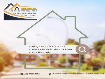 Casas 1 Quarto para Locao, em So Paulo, bairro Vila Bancaria, 1 dormitrio, 1 banheiro