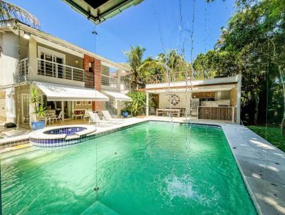 Casa para Venda, em Bertioga, bairro Riviera, 5 dormitórios, 1 banheiro, 5 suítes, 4 vagas