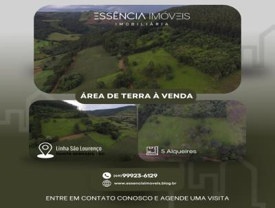 rea para Venda, em Ponte Serrada, bairro Linha So Loureno