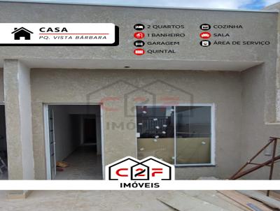 Casa para Venda, em Sorocaba, bairro Parque Vista Barbara, 2 dormitórios, 1 banheiro, 1 vaga