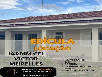 Edcula para Locao, em , bairro Jardim Cel Victor Meirelles, 1 dormitrio, 1 banheiro, 1 sute, 6 vagas