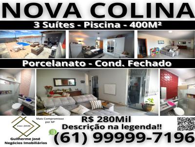 Casa para Venda, em Braslia, bairro Nova Colina (Sobradinho), 3 dormitrios, 4 banheiros, 3 sutes, 7 vagas
