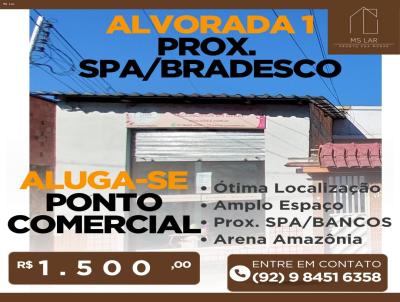 Comercial para Locao, em Manaus, bairro Alvorada, 1 banheiro