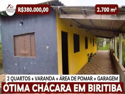 Chcara para Venda, em Biritiba-Mirim, bairro Pomar do Carmo, 2 dormitrios, 1 banheiro, 3 vagas