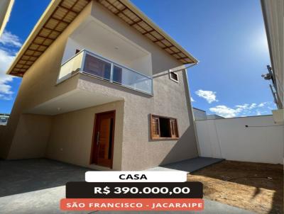 Casa Nova para Venda, em Serra, bairro So Francisco, 2 dormitrios, 1 banheiro, 2 sutes, 1 vaga