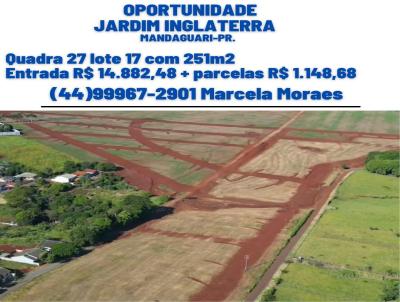 Loteamento para Venda, em , bairro Jardim Inglaterra