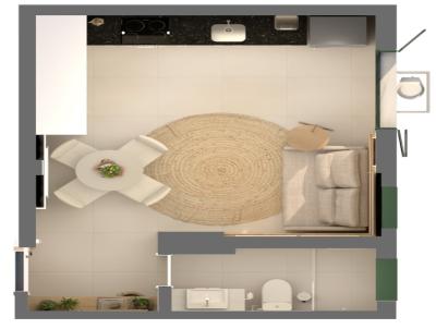 Apartamento Zona Sul para Venda, em Rio de Janeiro, bairro Copacabana, 1 dormitório, 1 banheiro