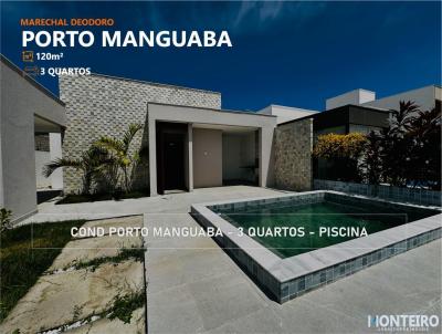Casa em Condomínio para Venda, em Marechal Deodoro, bairro PORTO MANGUABA, 3 dormitórios, 3 banheiros, 1 suíte, 2 vagas