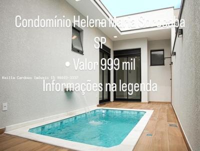 Casa em Condomínio para Venda, em Sorocaba, bairro Jardim Villagio Milano, 3 dormitórios, 4 banheiros, 3 suítes, 2 vagas
